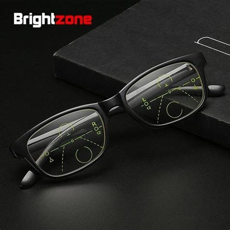 Unisex Tr90 Presbyopic Progressive Reading Glasses Full Plastic Titanium Frame Fashion Reading