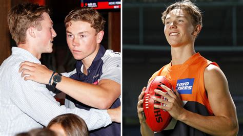 Afl Draft Gws Giants Draftee Tanner Bruhn Explains Blank Stare