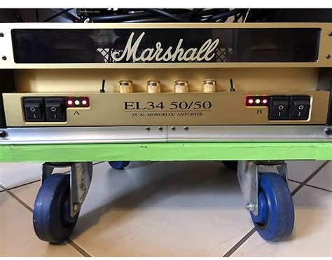Marshall El34 50 50 Power Amp Rack Reverb