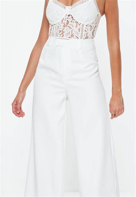 Discover More Than Petite White Wide Leg Trousers Super Hot In Cdgdbentre