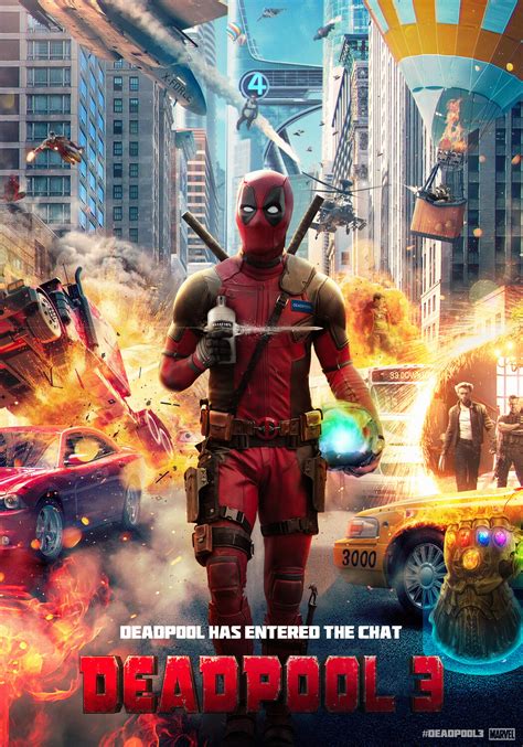 Made A Deadpool 3 Poster If You Couldnt Already Tell Its A Parody