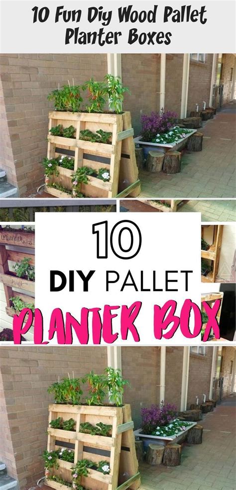 Pallet Garden Box Diy Ideas Garden
