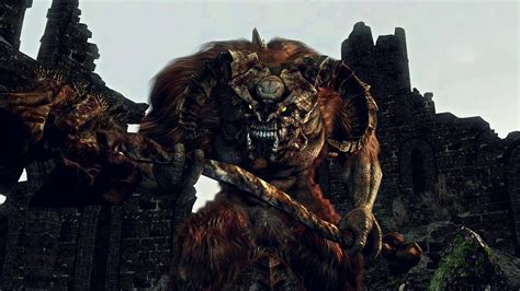Dark Souls Remastered Taurus Demon One Shot Youtube