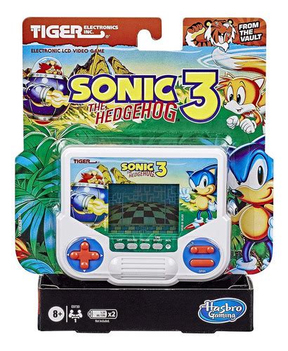 Sonic 3 Videojuego Lcd Portatil Tiger Electronic Hasbro Envío Gratis