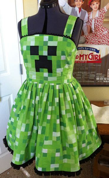 Minecraft Creeper Dress If Youre A Girl Who Is In