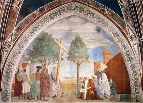 Piero Della Francescas Meesterwerk De Legende Van Het Ware Kruis In