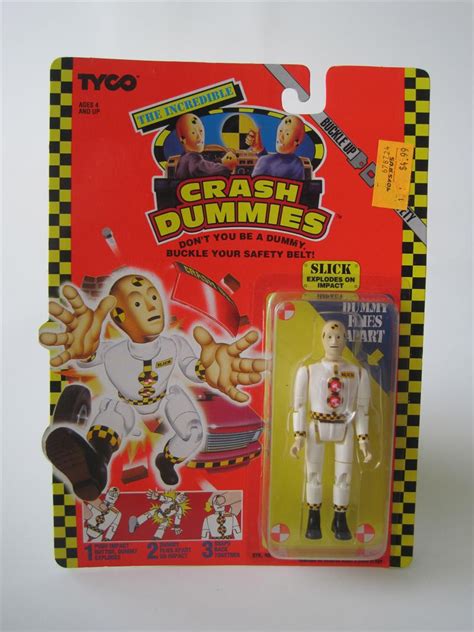 Tyco The Incredible Crash Dummies Carded Slick