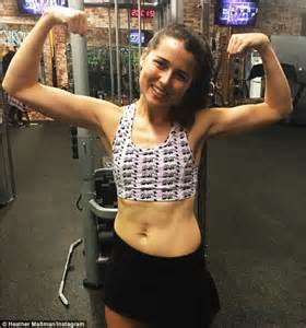 The Bachelors Heather Maltman Flaunts Her Toned Tummy And Biceps