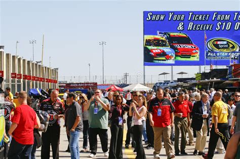 Finding a parking spot in charlotte. Roush-Fenway Racing And Team Penske NASCAR Haulers ...
