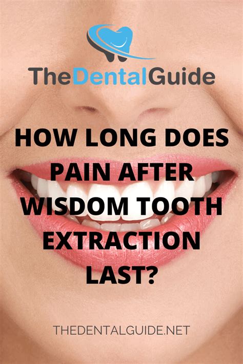 Therefore, there is a risk in damaging this nerve during extraction. How Long Does Pain After Wisdom Tooth Extraction Last ...