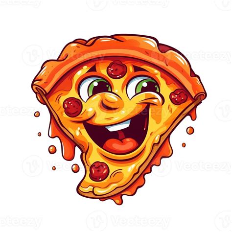 Cartoon Pizza No Background 27291197 Png