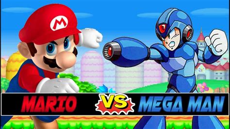 M U G E N Battles Mario Vs Mega Man YouTube