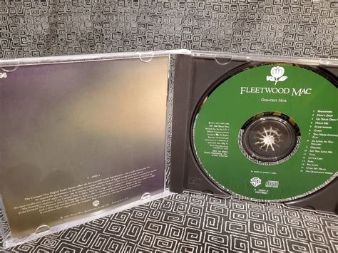 Fleetwood Mac Greatest Hits Cd Rhiannon Sara Tusk Etsy