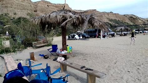 Best Beach Camping In Southern California Youtube