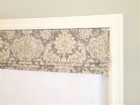 Faux Fake Flat Roman Shade Valance Your Choice Of Fabricup To 10