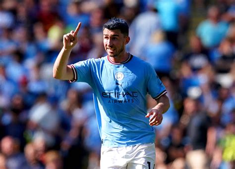 Ederson And Aymeric Laporte Die Hair Blue For Man City Trophy Lift