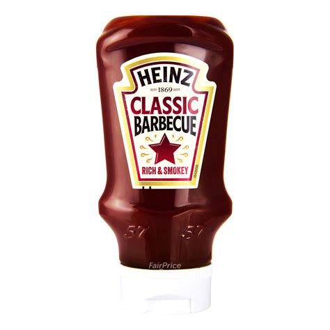 Heinz Barbecue Sauce Classic Rich And Smokey Ntuc Fairprice