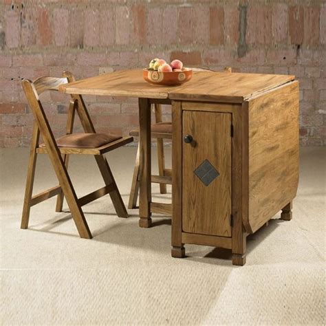 folding kitchen tables and chairs | Intriguing Folding ... Build a fold up table for your study, office or even bedroom for easy access that won't compromise on style.