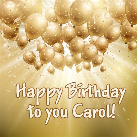 Carol Happy Birthday To You