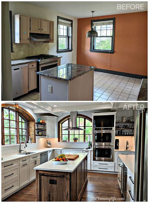 Kitchen Layouts Before And After Image To U