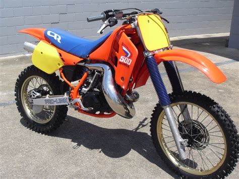 1987 HONDA CR500R. This one was for sale for AU$10,000 at ...