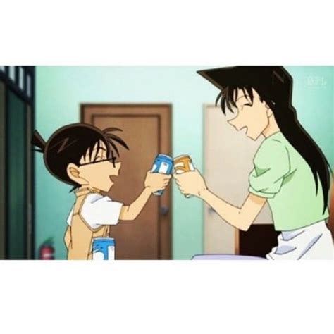 Conan Edogawa And Ran Mouri Detective Conan Conan Anime Anime Otaku