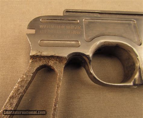 Mauser 1930 Commercial Broomhandle Frame C96