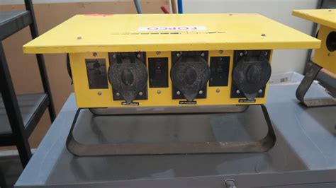 Cep Portable Power Distribution Spider Box Unit Model 6506 G