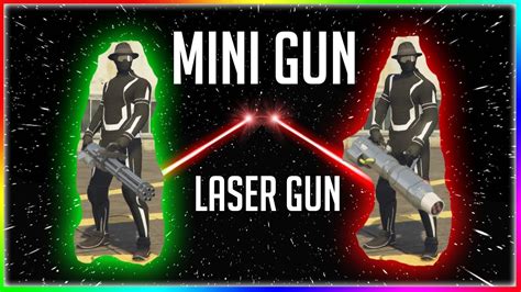 New Widowmaker Vs Minigun Epic Laser Gun Gta Online Youtube