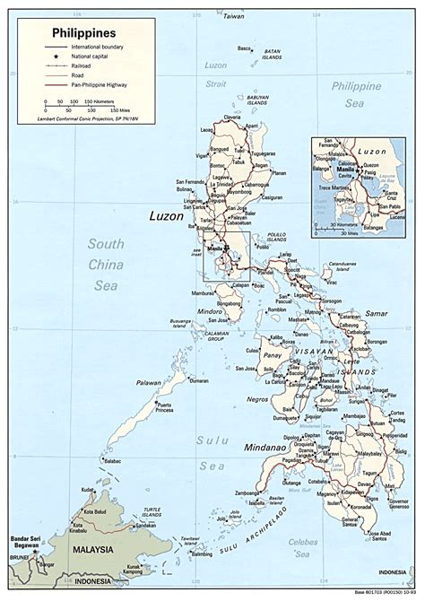 Filephilippines Political Map 1993 The Work Of Gods Children