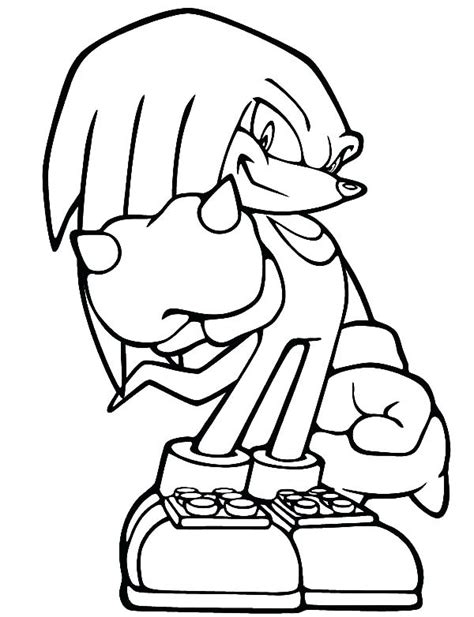 Sonic the hedgehog chaos emeralds coloring pages sonic coloring pages tails sonic dash coloring Sonic Knuckles Coloring Pages at GetColorings.com | Free ...