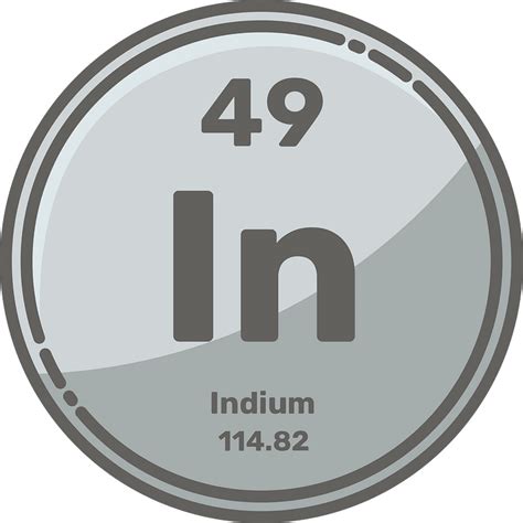 Indium Element Clipart Free Download Transparent Png Creazilla