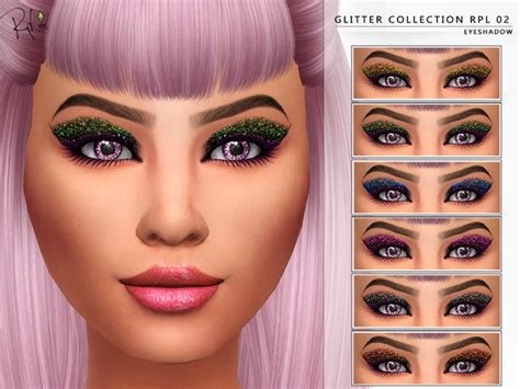 Glitter Collection Rpl02 By Robertaplobo Sims 4 Eyes