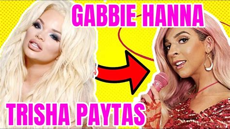 gabbie hanna dissed by trisha paytas drama youtube
