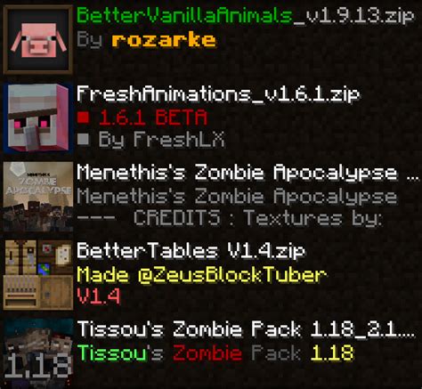 Menethiss Zombie Apocalypse Minecraft Modpacks Curseforge