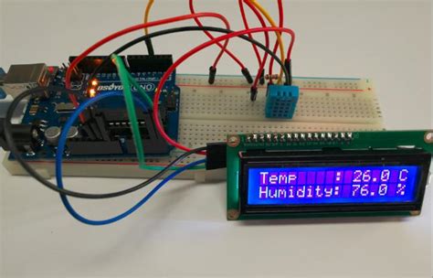 Graphical Programming Tutorial For Arduino Using The Dht11 With I2c