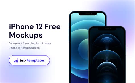 Iphone 12 Free Mockups Brix Templates Figma Community