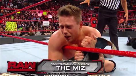 The Miz Becomes An 8 Time Intercontinental Champion Wwe Wrestling