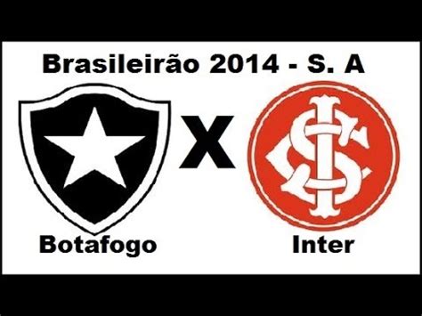 Musto will also miss the game due to suspension. Botafogo 2 x 2 Internacional - Brasileirão 2014 - Jogo ...