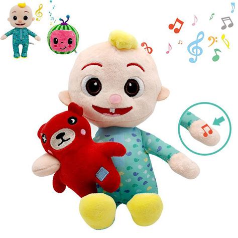 Available Kawaii Musical Cocomelon Toys Stuffed Plushie Doll Cocomelon