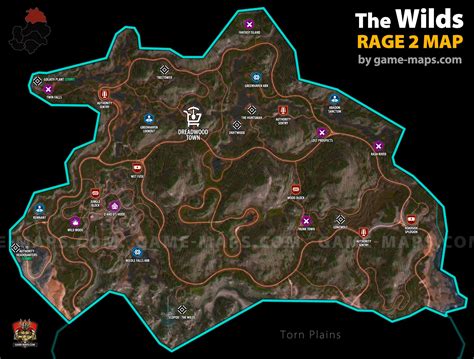 The Wilds Rage 2 Map Game