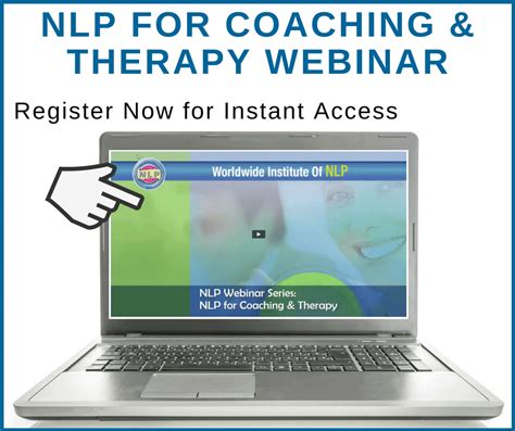 Nlp For Coaching And Therapy Webinar Nlp Worldwide