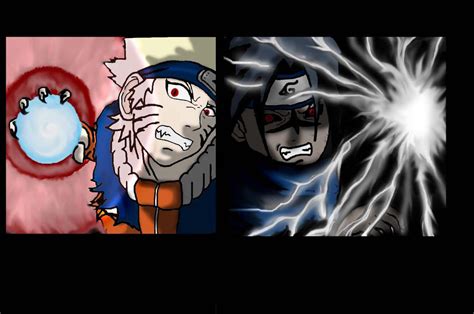 Chidori Vs Rasengan By Avanguard On Deviantart