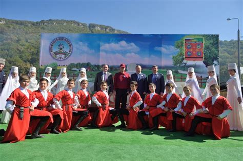 Young Circassians Group Of Circassian Children Circassian Only Team