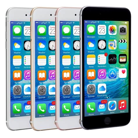 Apple Iphone 6s Plus Smartphone Gsm Unlocked 16gb 64gb 128gb 4g Lte Ios