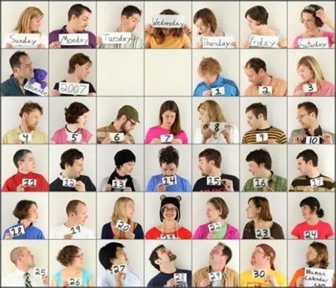 Calendário humano on-line - Infowester | Infowester