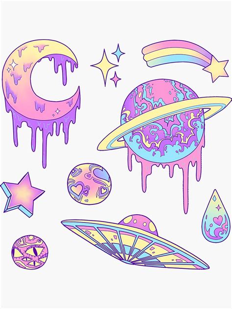 Pastel Galaxy Sticker By Elianaariel Galaxy Drawings Pastel Galaxy