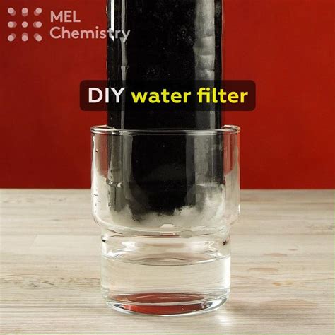 Diy Water Filter Video Chemistry Experiments Science Experiments