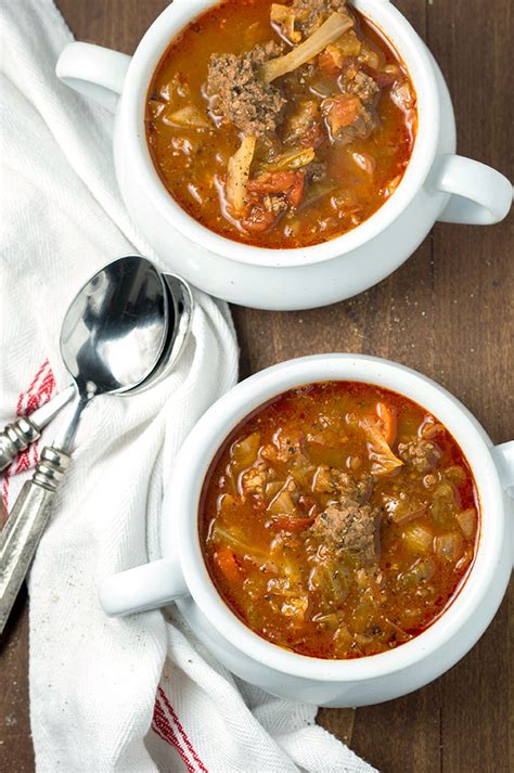 Our recipe also has red kidney beans. The Best Beef and Cabbage Soup Recipe - Bound By Food