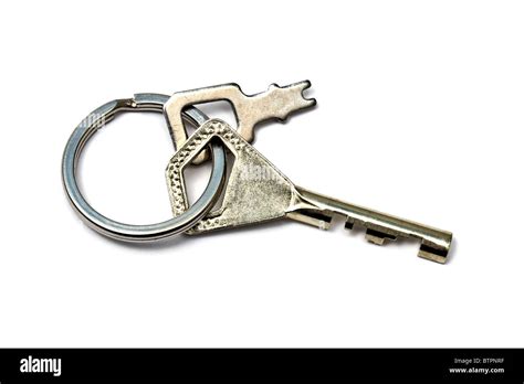 House Keys And Isolated Background Hi Res Stock Photography And Images